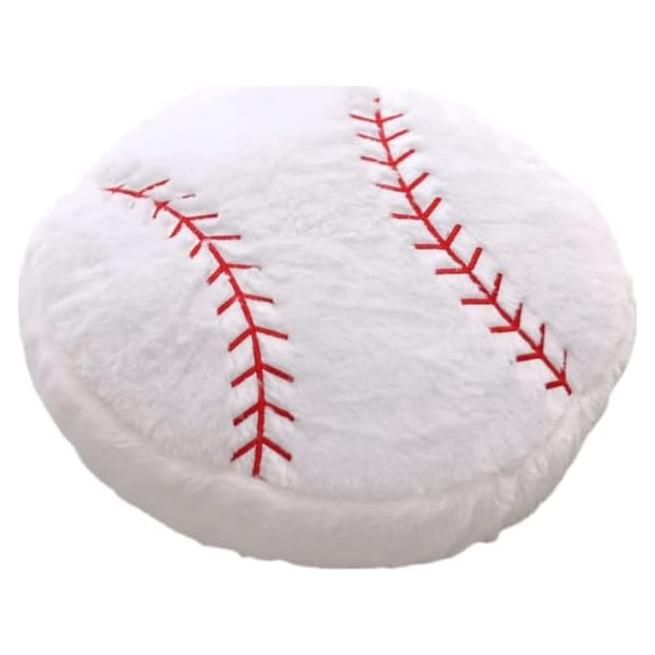 Almohada de Peluche OPHRBU Béisbol 35 cm Suave Decorativa