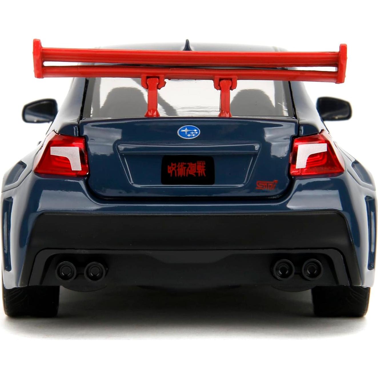 Coche coleccionable Jada Toys Subaru WRX STI 2016 Jujutsu Kaisen 1:24