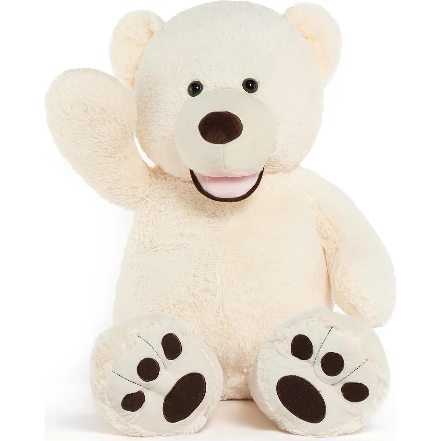Oso de Peluche Gigante MorisMos 99 cm Beige Suave