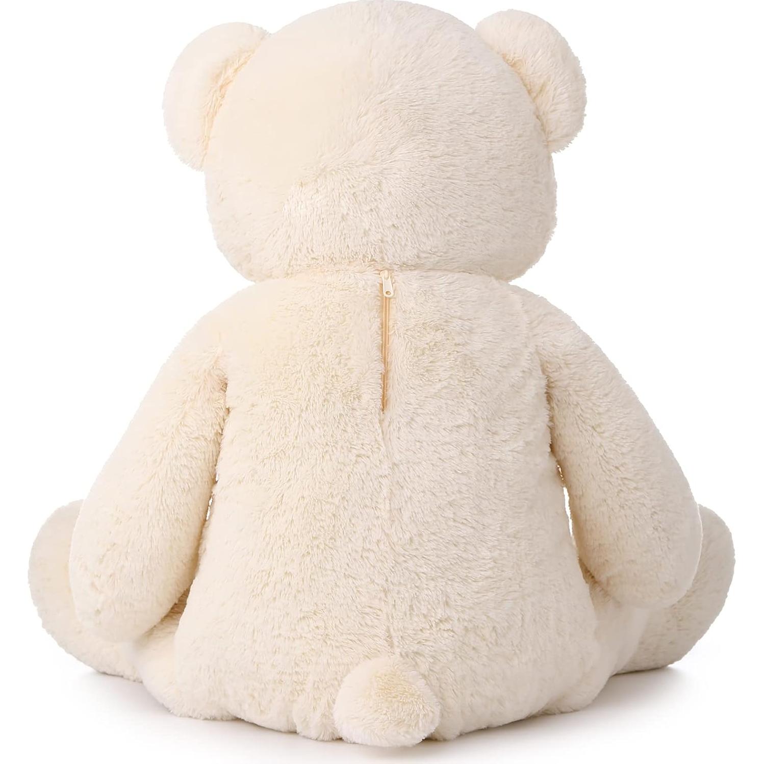 Oso de Peluche Gigante MorisMos Beige 129 cm Suave