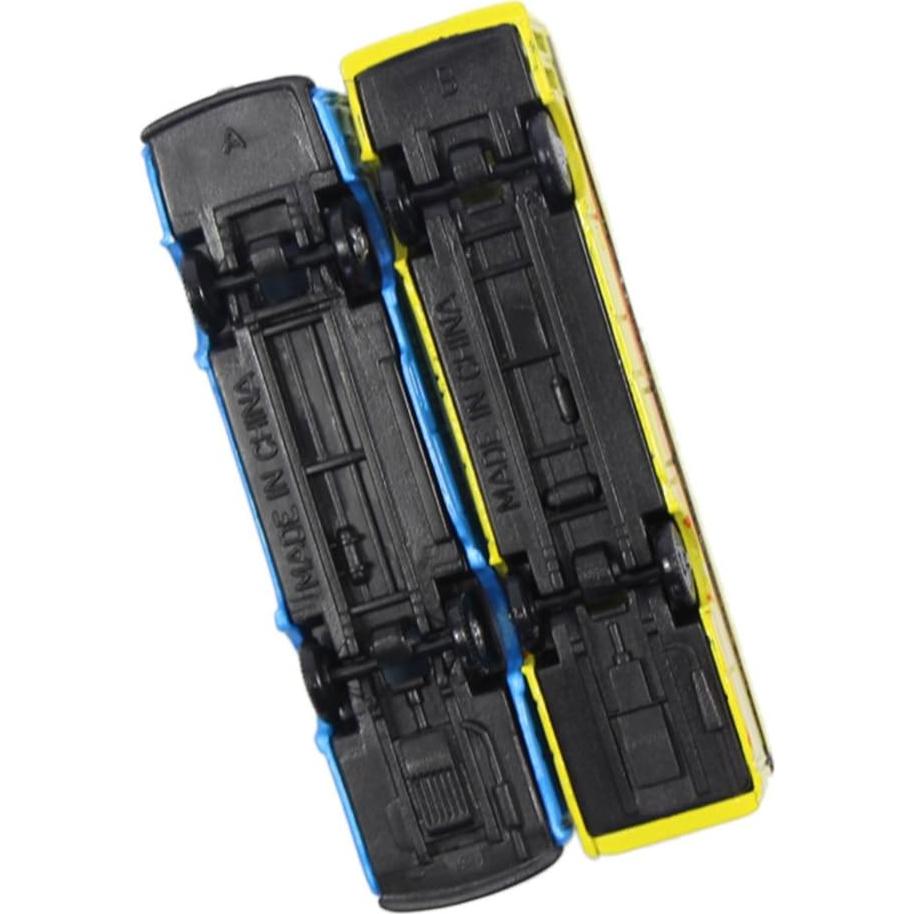 Set de 6 Autobuses de Fundición Escala N evemodel 1:160