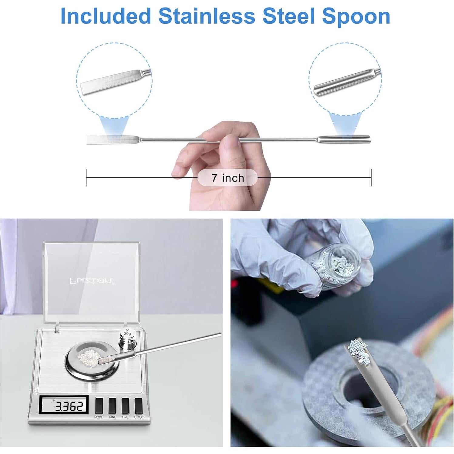 Báscula Digital Fuzion KD-50, 50g/0.001g, Joyería y Medicina