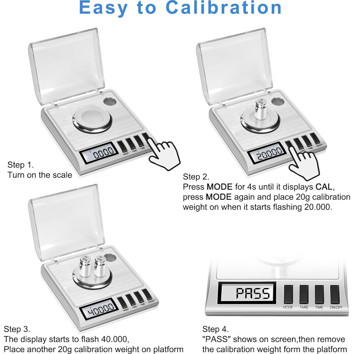 Báscula Digital Fuzion KD-50, 50g/0.001g, Joyería y Medicina