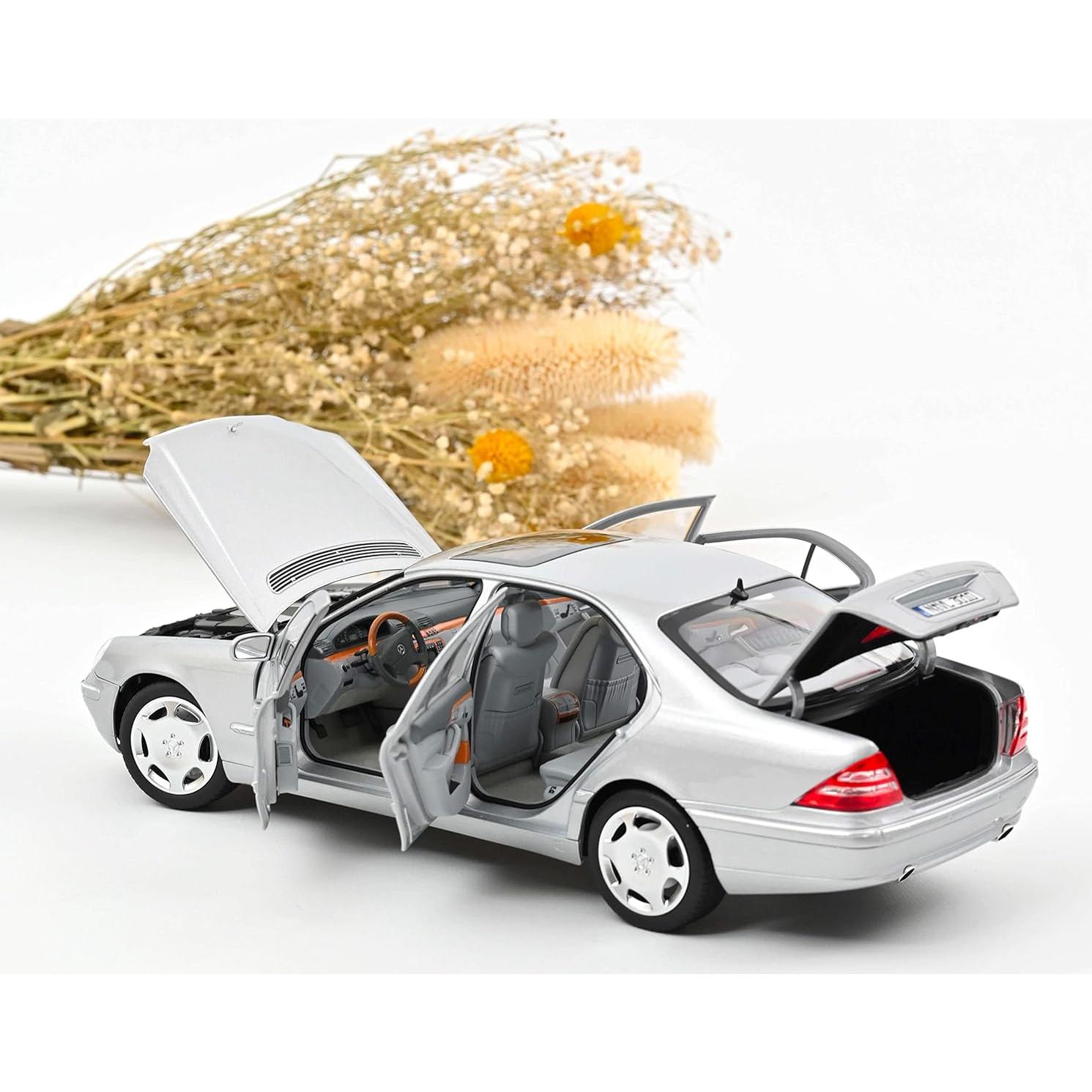 Miniatura coche Mercedes-Benz S600 Norev 1:18 metal 10x4x4 cm