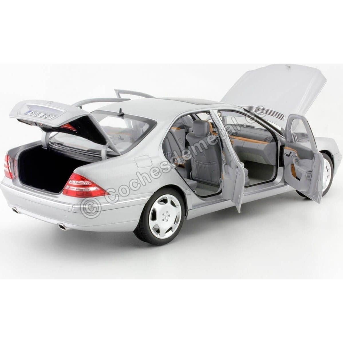 Miniatura coche Mercedes-Benz S600 Norev 1:18 metal 10x4x4 cm