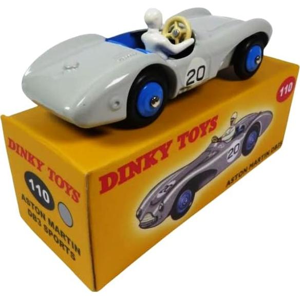 Miniatura Dinky Toys OPO 10 Aston Martin DB3 S Gris
