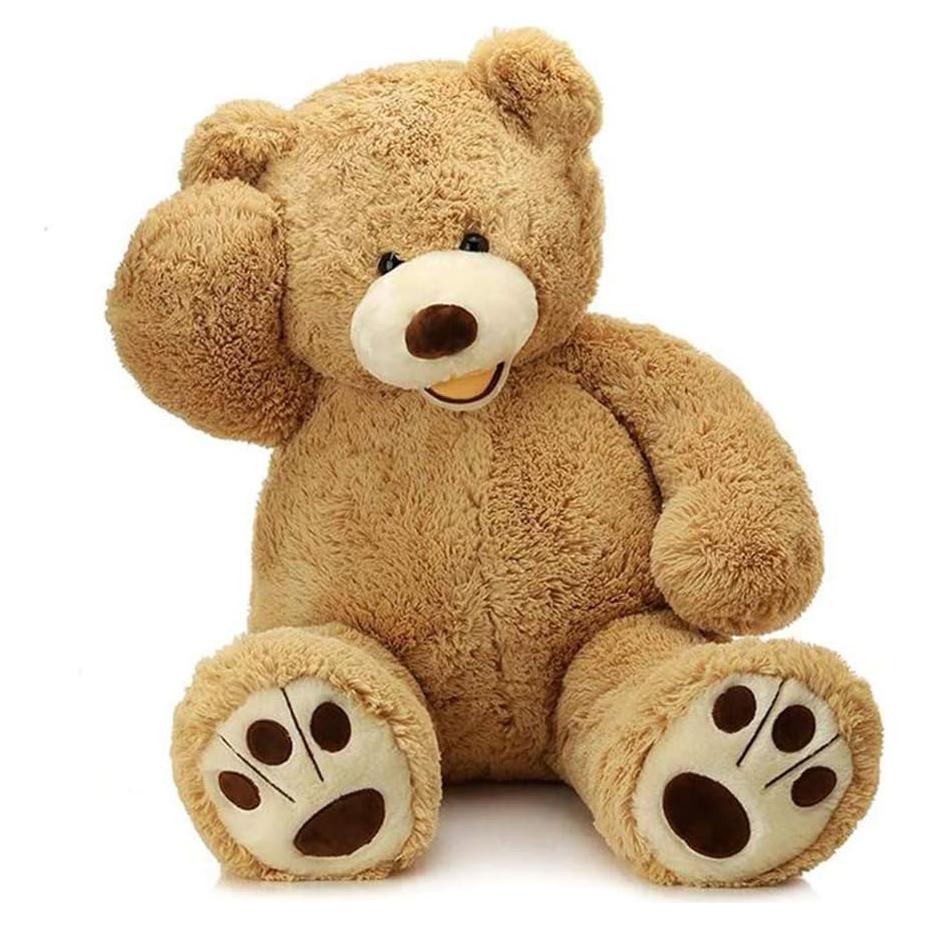 Oso de Peluche Gigante MorisMos 99 cm Color Marrón Claro