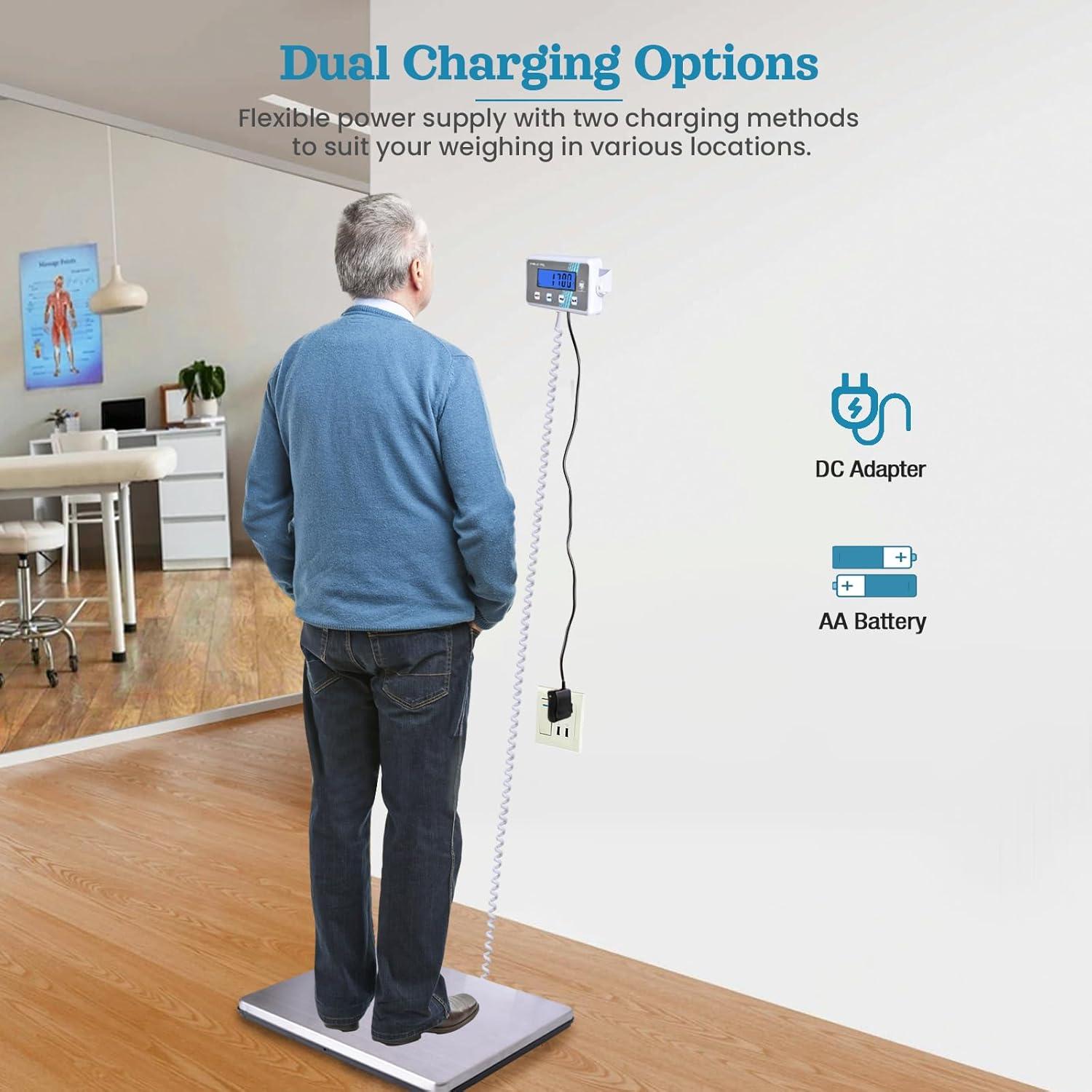 Báscula Digital Médica Extra Ancha ScaleBelly 200 kg