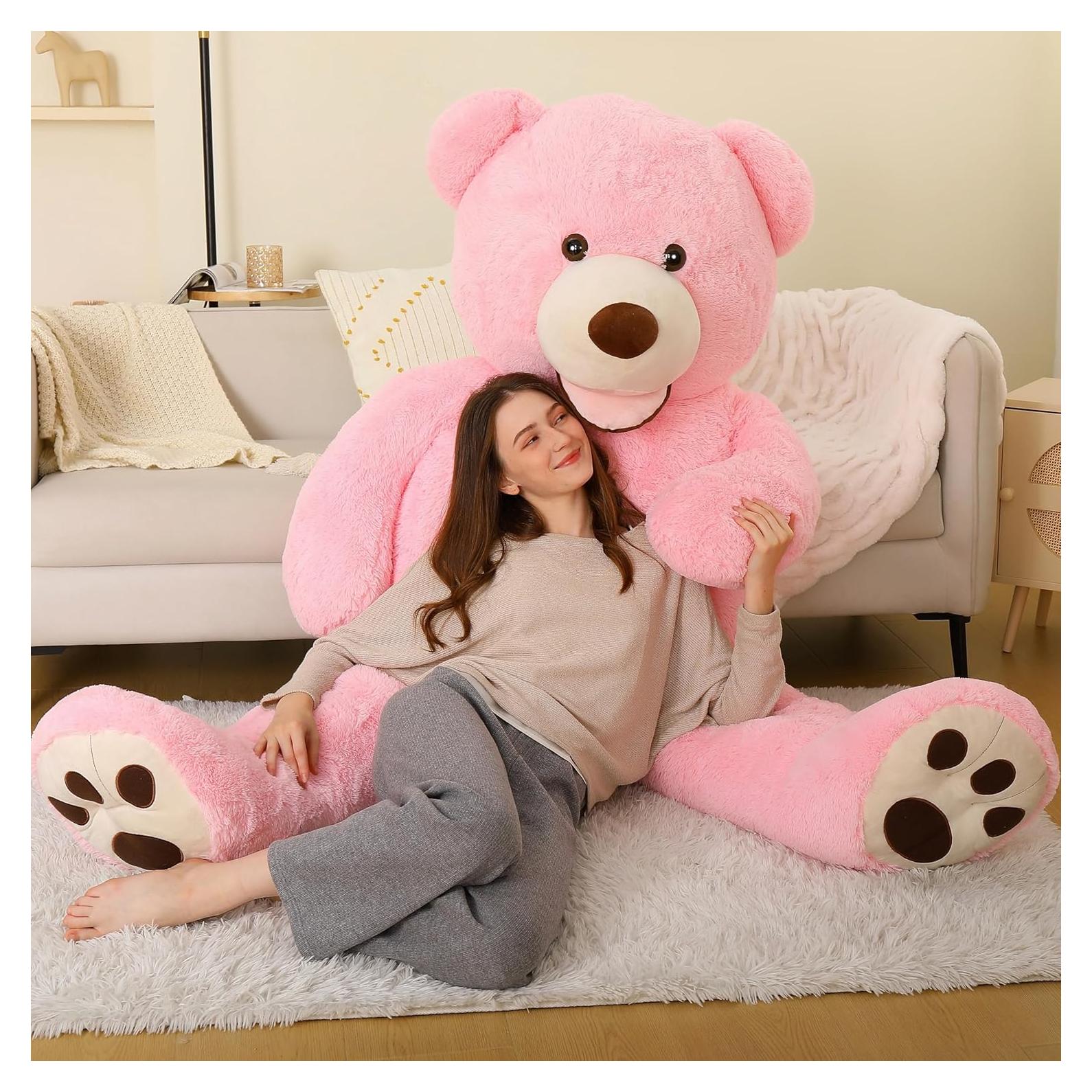 Oso de Peluche Gigante MorisMos Rosa 182 cm Regalo Especial