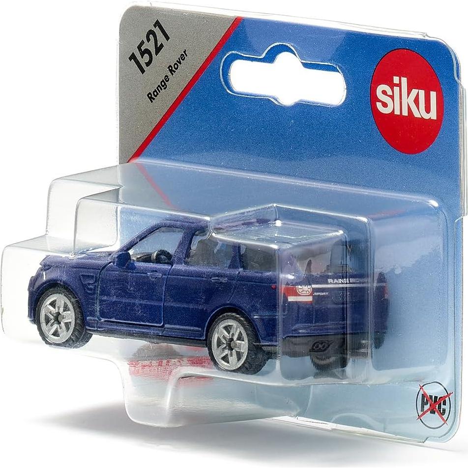 Siku 1521 Range Rover Azul Metal/Plástico con Enganche