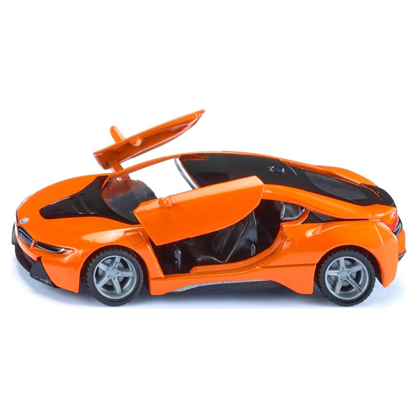 Siku 2348 Coche Deportivo BMW i8 LCI Escala 1:50 Naranja/Negro
