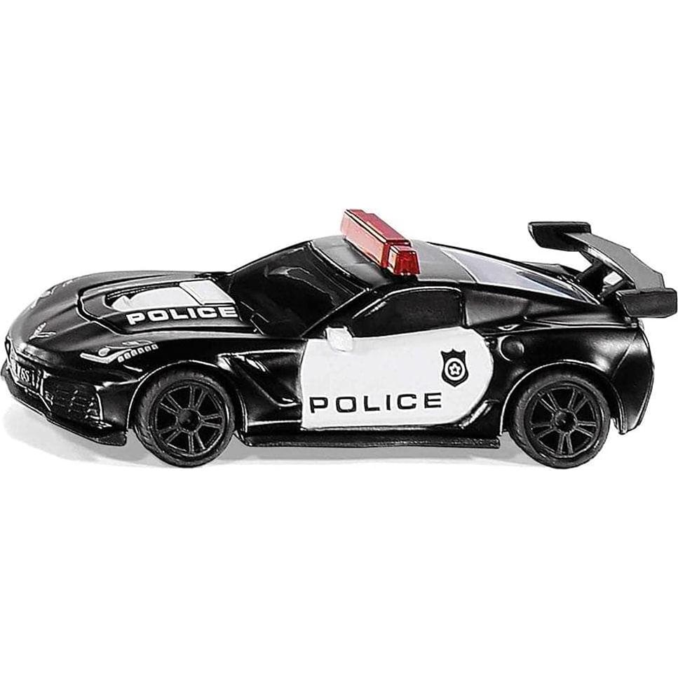 Siku 1545 Coche de Policía Chevrolet Corvette ZR1 Metal 8.1cm