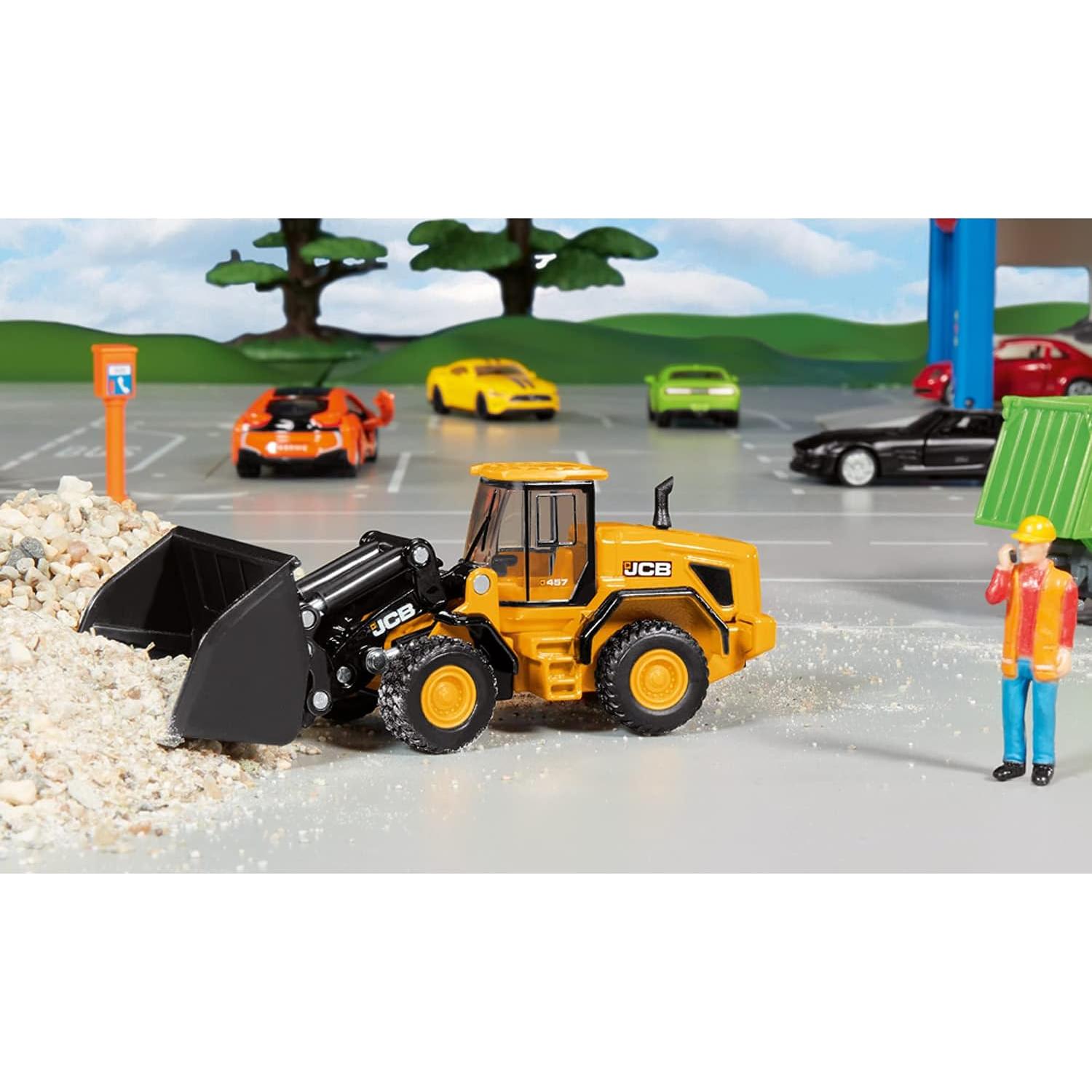 Cargadora de Ruedas JCB 457 WLS Siku 1789 1:87 Metal/Plástico
