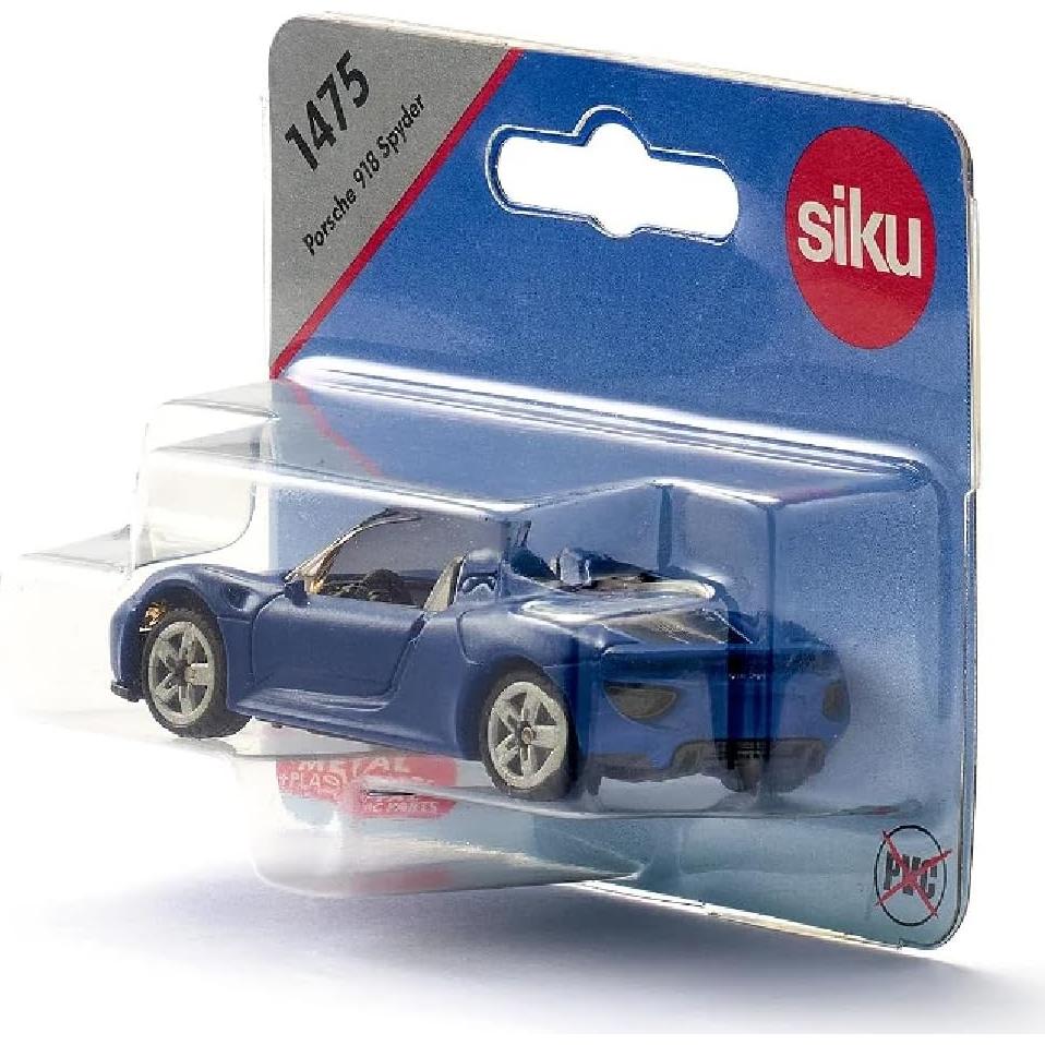 Coche de Juguete Siku 1475 Porsche 918 Spyder Metal Plata