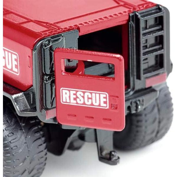Ambulancia de Rescate GHE-O Siku 2307 Metal 1:50 Rojo