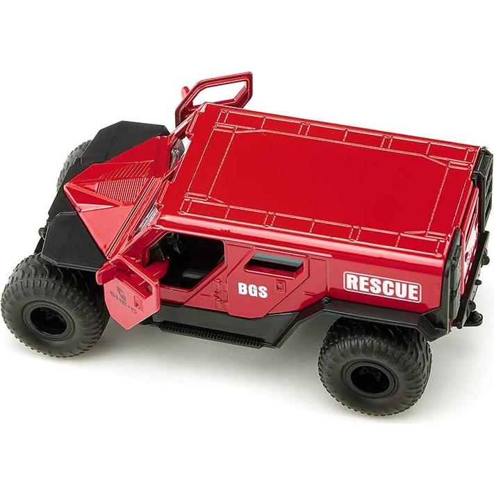 Ambulancia de Rescate GHE-O Siku 2307 Metal 1:50 Rojo