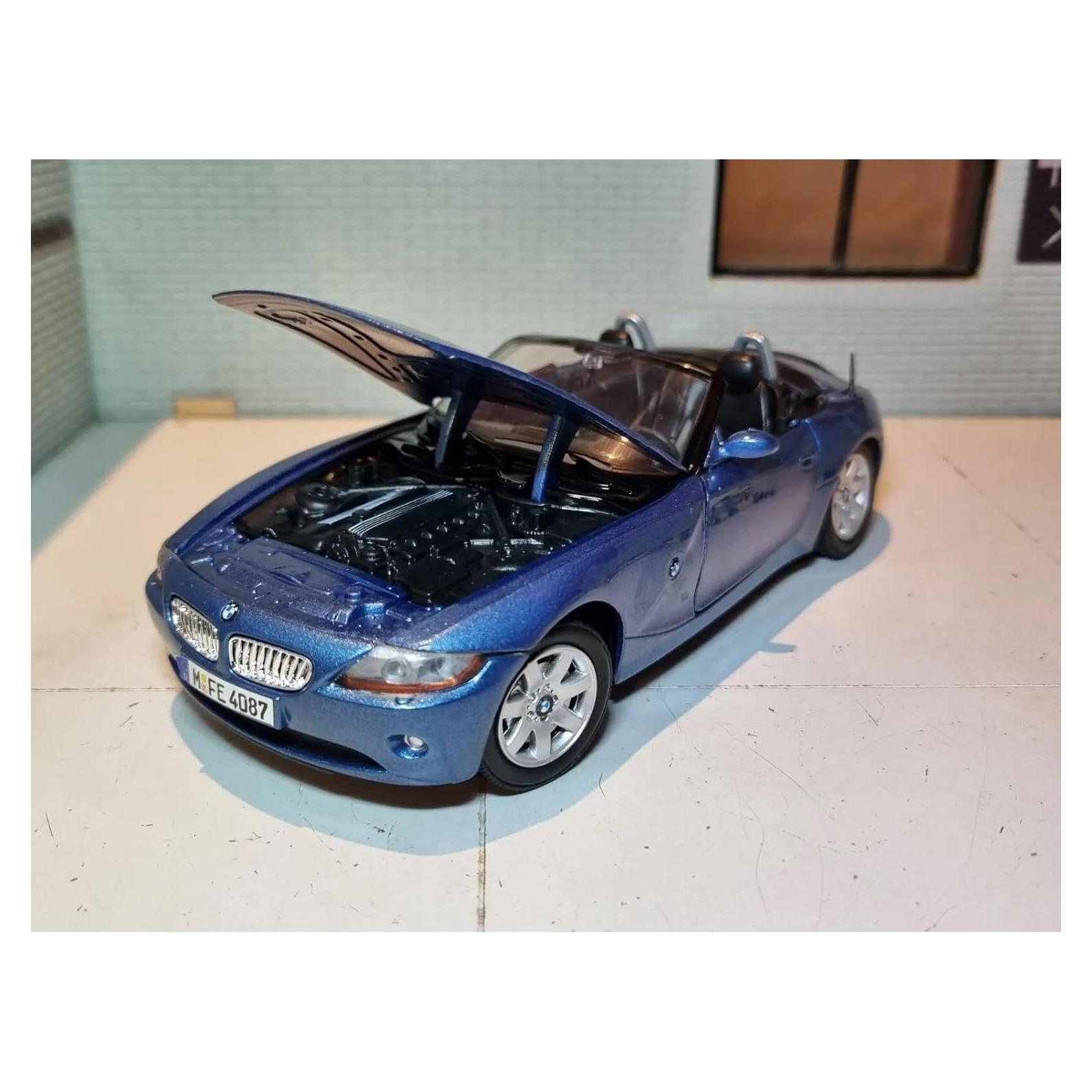 Modelo de Coche Diecast Z4 Convertible Motormax 1/24 Azul