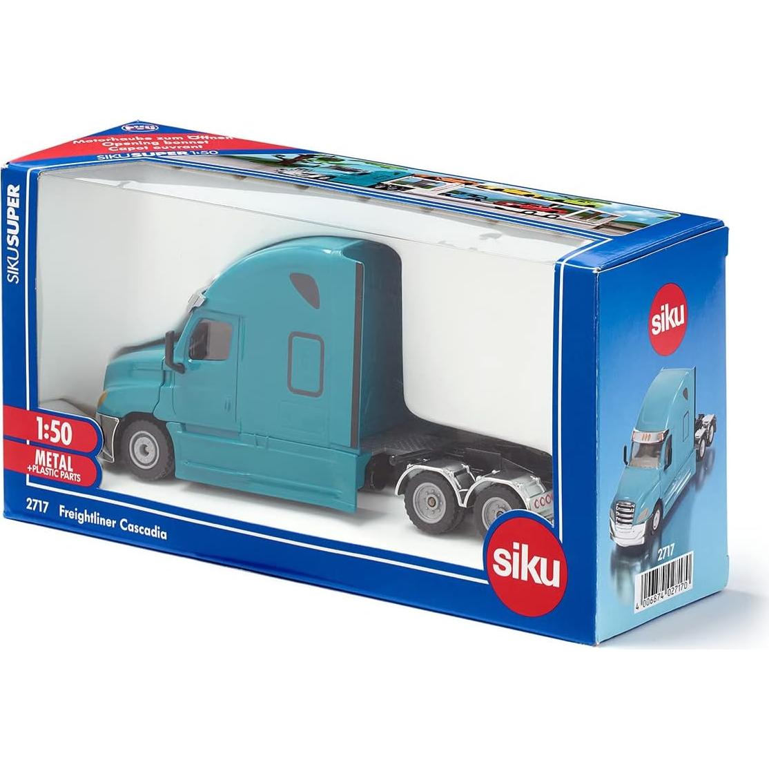 Tractor de Juguete Siku 2717 Freightliner Cascadia 1:50 Azul