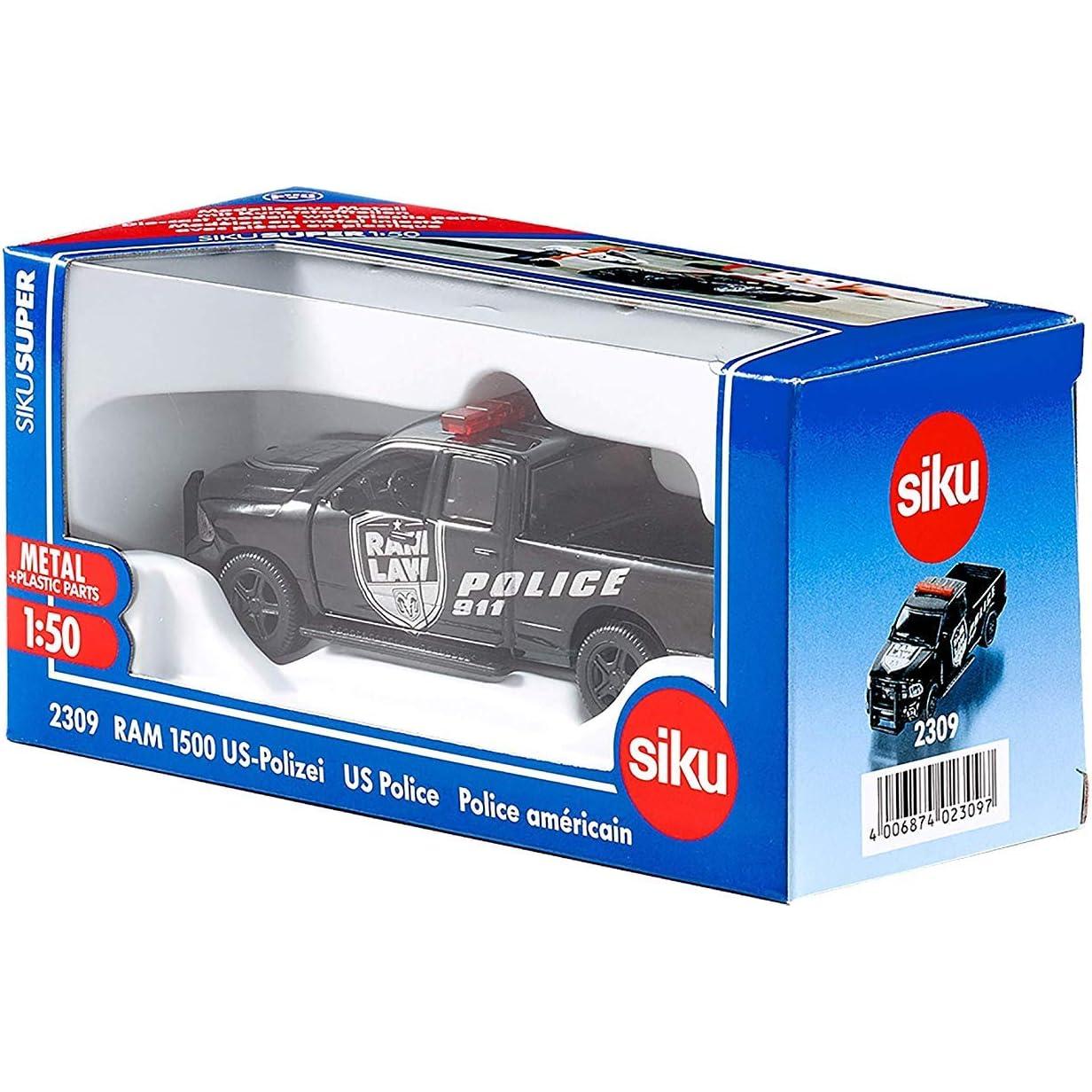 Camión de Policía Siku Dodge Ram 1500 1:50 Metal Negro