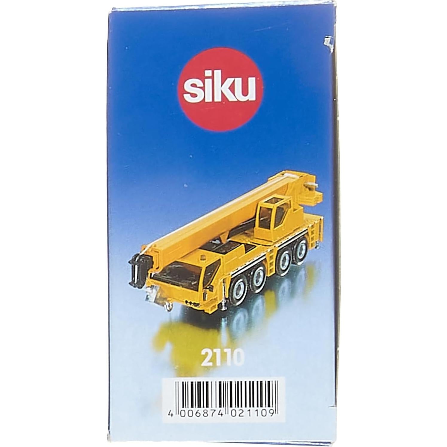 Camión Grúa Móvil Siku 2110 Escala 1:55 Metal Amarillo