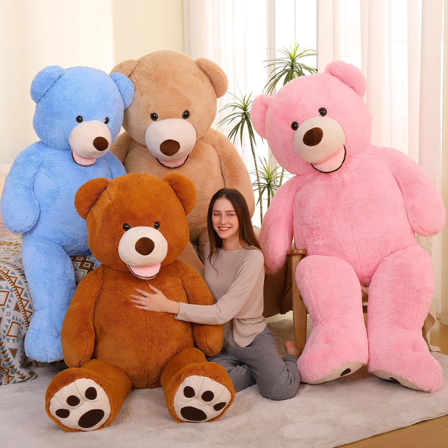Oso de Peluche Gigante Rosa 152 cm MorisMos para Regalo