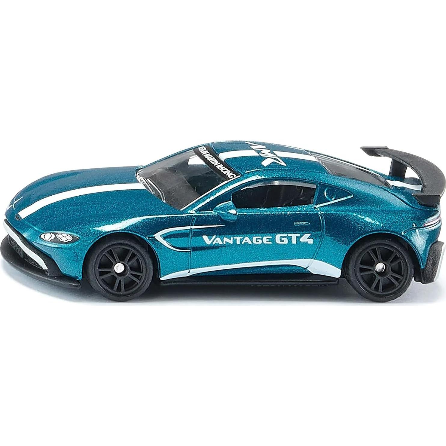 Coche Diecast Vantage GT4 Azul Metálico Siku SK1577 7.62cm