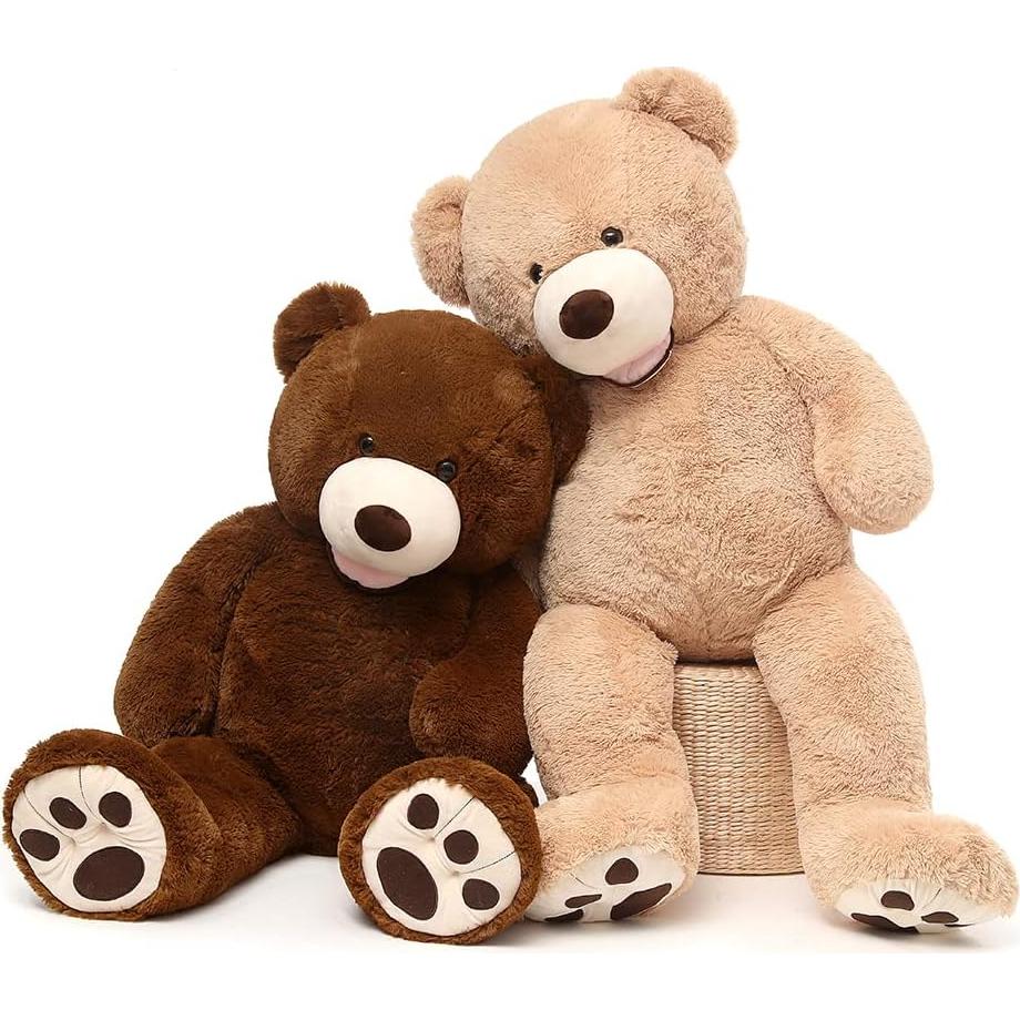 Oso de Peluche Gigante MorisMos Marrón Oscuro 99 cm