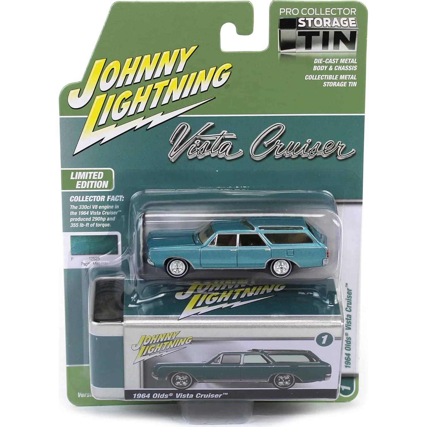 Modelo a Escala 1/64 Johnny Lightning Oldsmobile 1964
