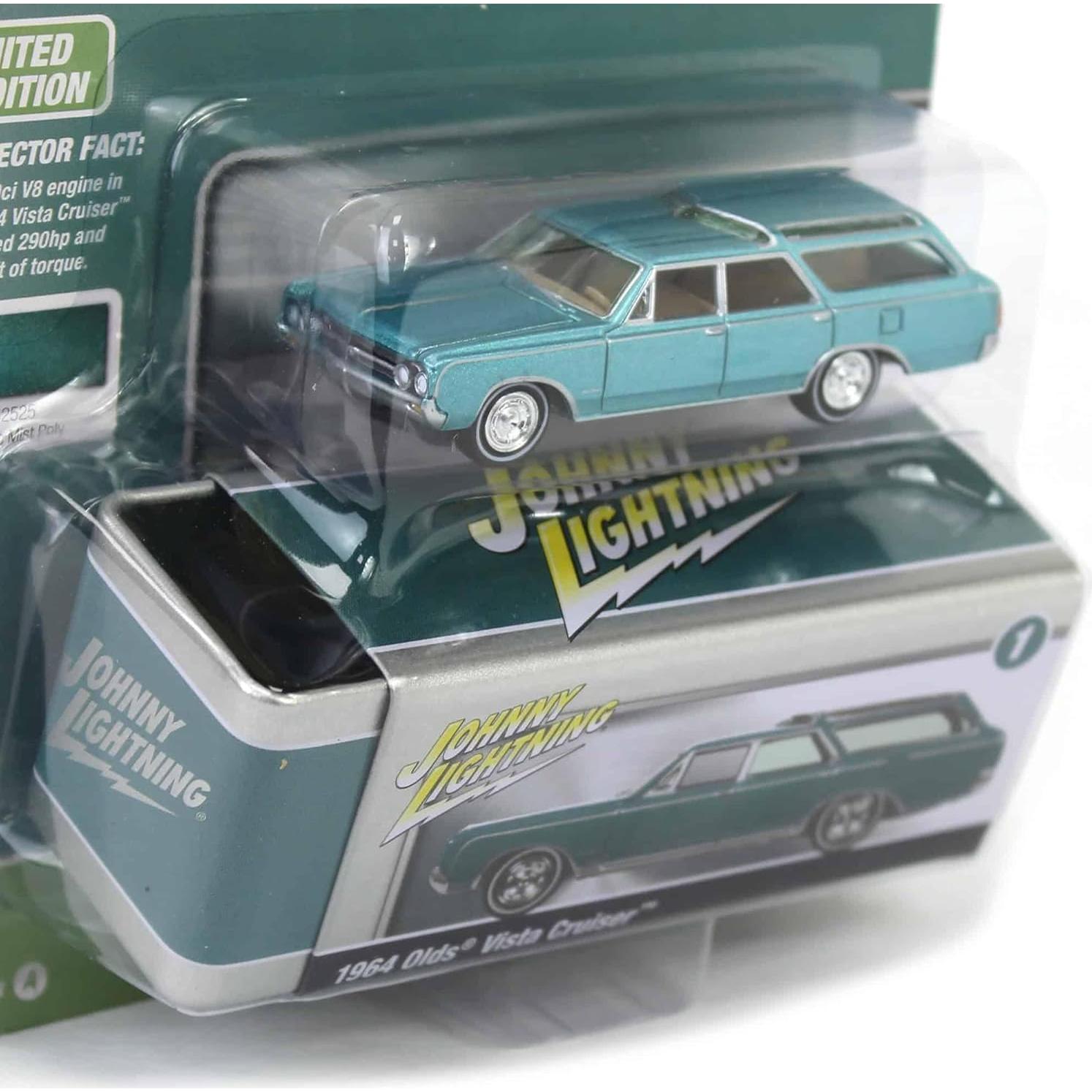 Modelo a Escala 1/64 Johnny Lightning Oldsmobile 1964