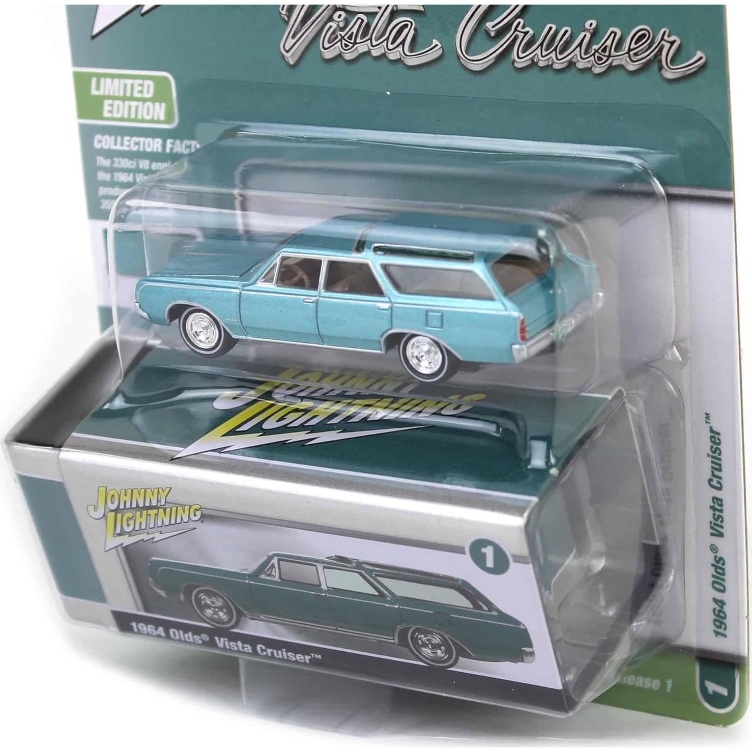 Modelo a Escala 1/64 Johnny Lightning Oldsmobile 1964