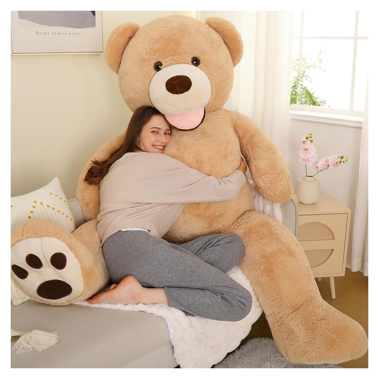 Oso de Peluche Gigante MorisMos 182 cm Suave y Abrazable