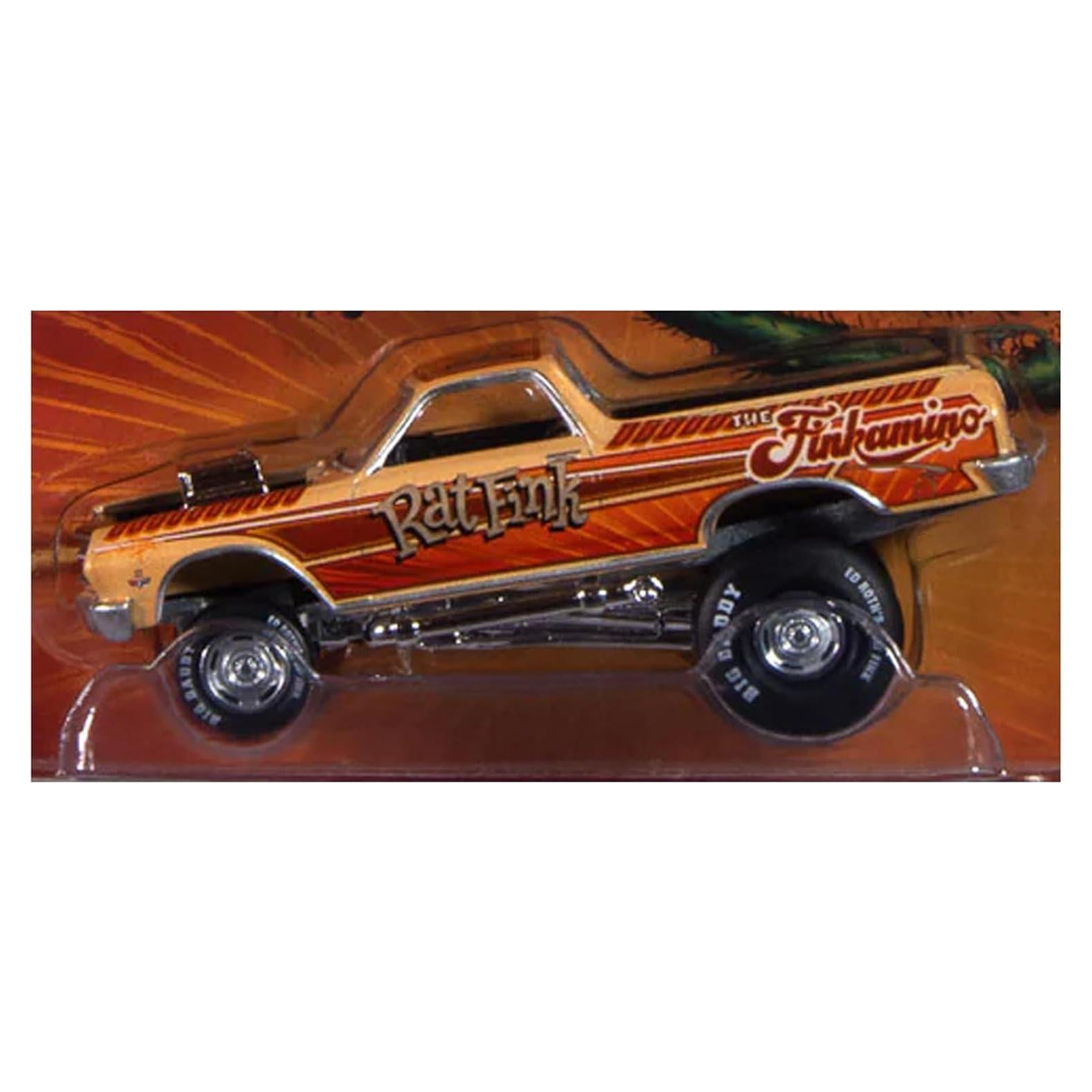 Coche Diecast Johnny Lightning 1965 El Camino Finkamino Beige