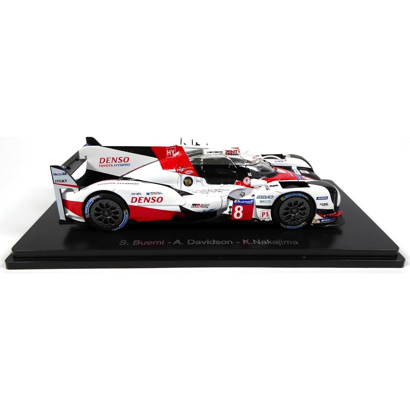 Conjunto de 3 Coches 1:43 Spark Le Mans Toyota Porsche Nissan