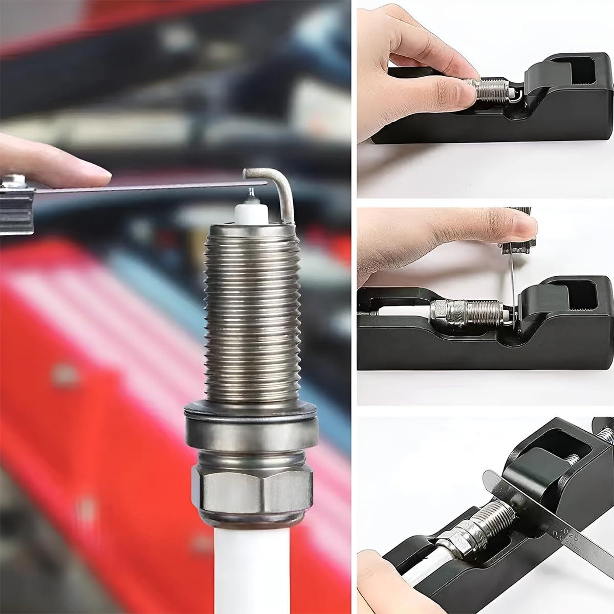 Herramienta de Espaciado de Bujías Zpana 10mm a 16mm Rojo