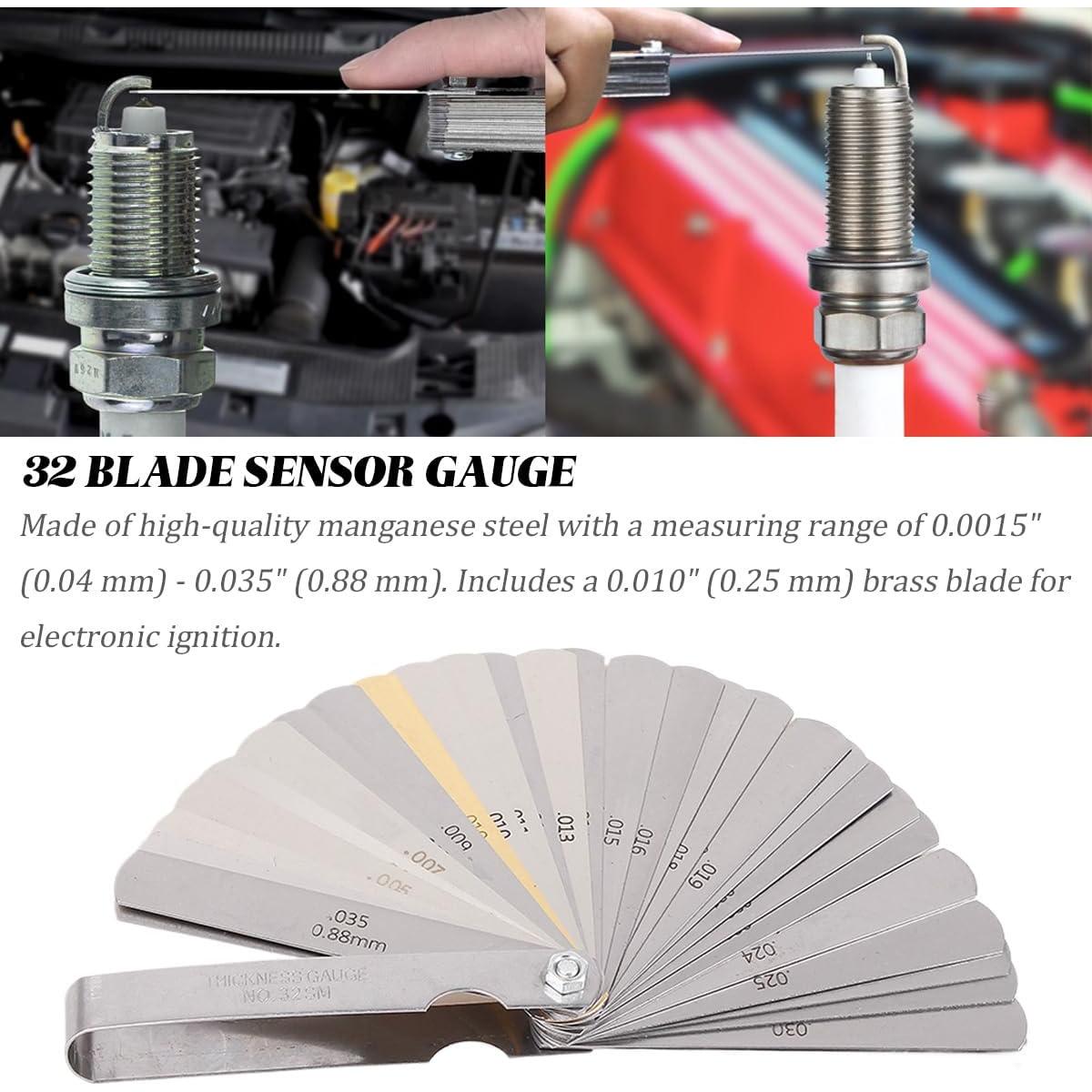 Herramienta de Espaciado de Bujías Zpana 10mm a 16mm Rojo