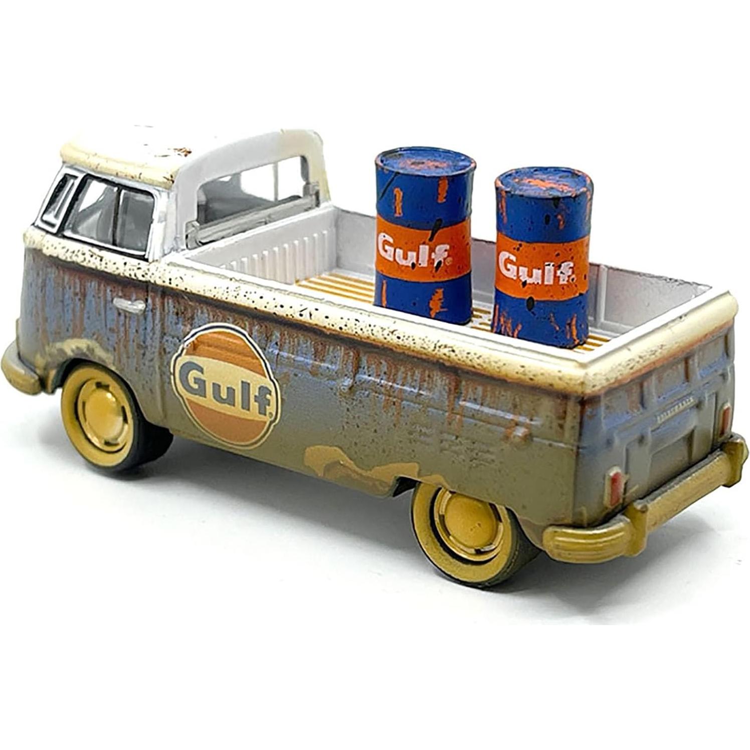 Camión Pickup Transporter 1965 Johnny Lightning 1:64 Azul