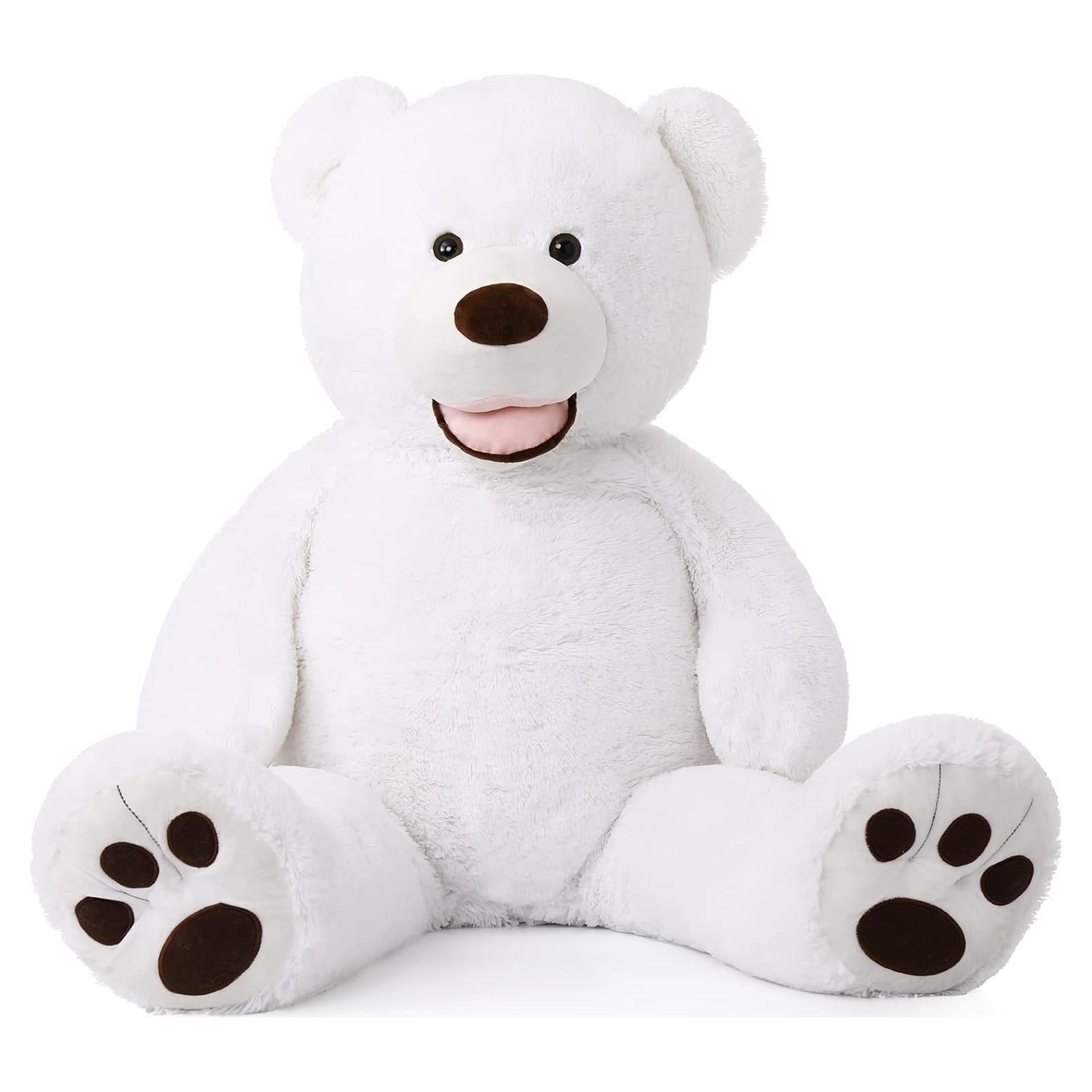 Oso de Peluche Gigante MorisMos Blanco 129 cm Suave