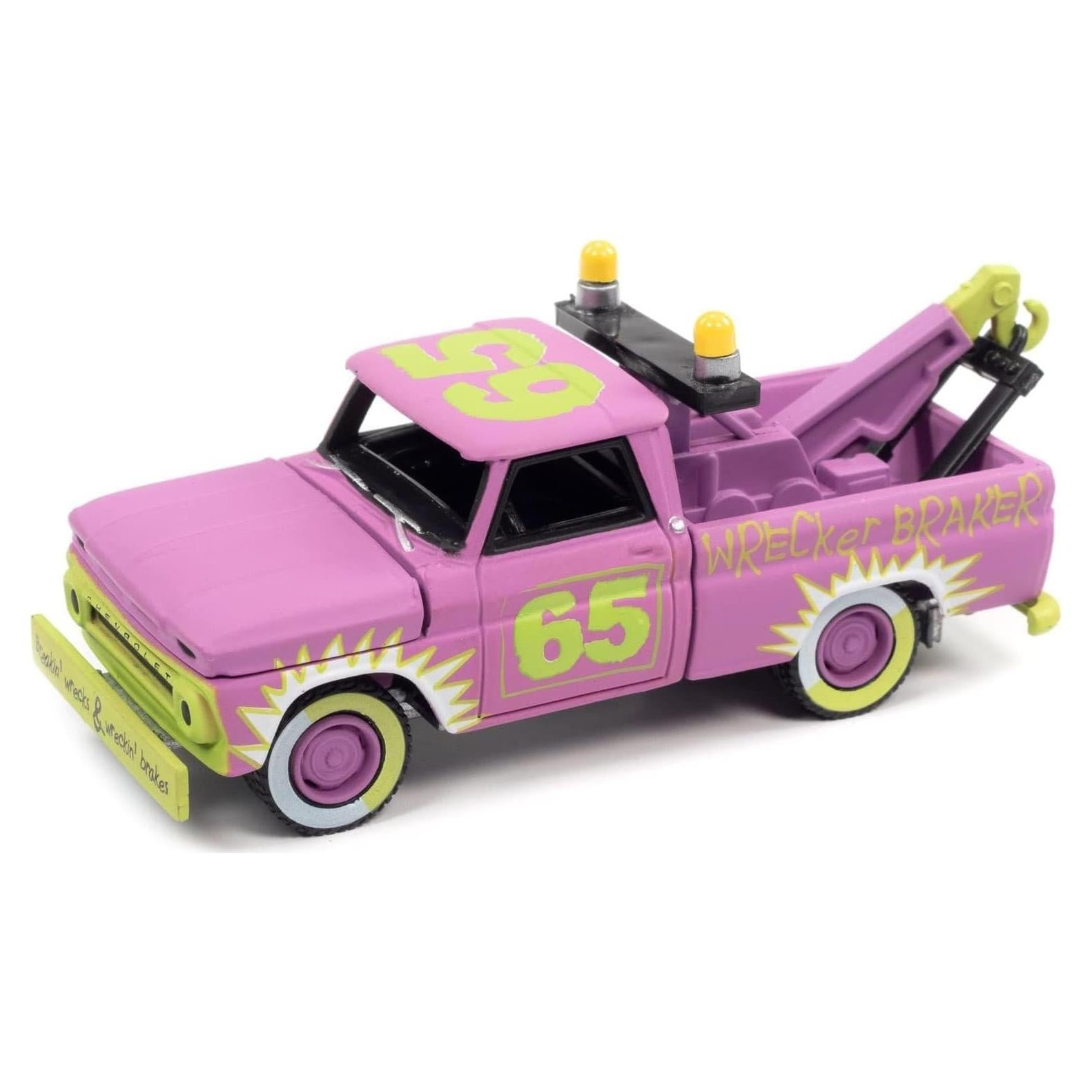 Coche Diecast Johnny Lightning 1965 Chevrolet Remolque 1:64