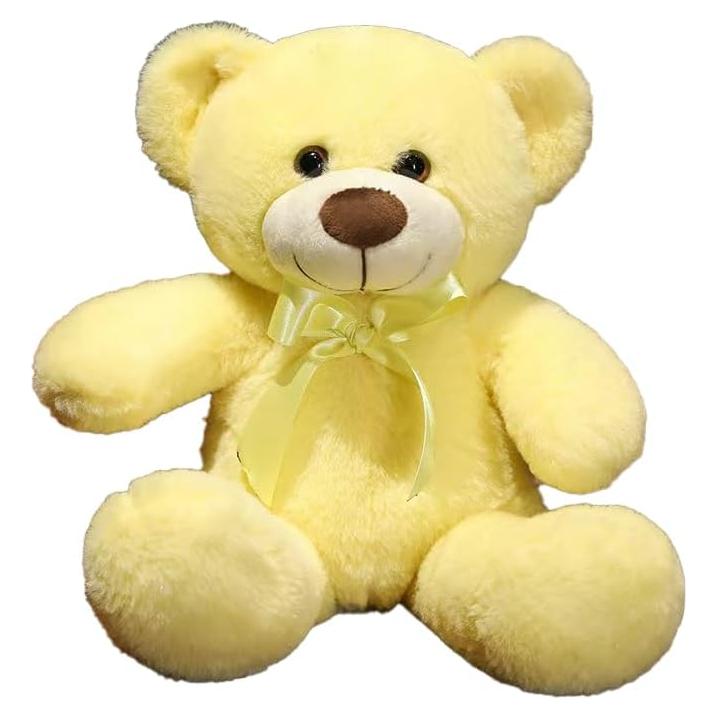 Oso de Peluche Amarillo Pgsnhxj 35 cm Suave y Seguro