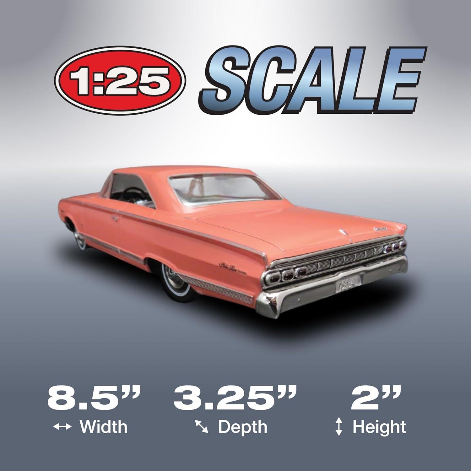 Kit de Modelo AMT 1964 Mercury Marauder 1:25 170 Piezas