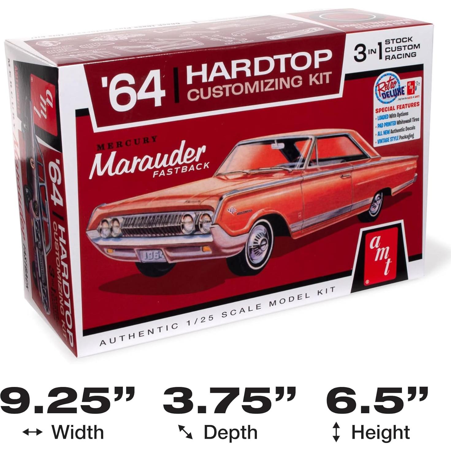 Kit de Modelo AMT 1964 Mercury Marauder 1:25 170 Piezas