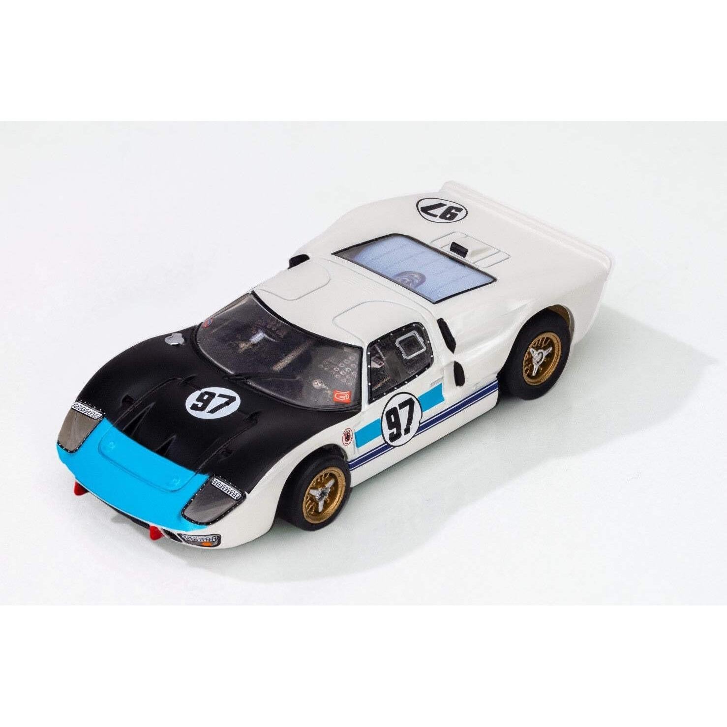 Coche de Slot AFX Ford GT40 MKII #97 Daytona Escala HO