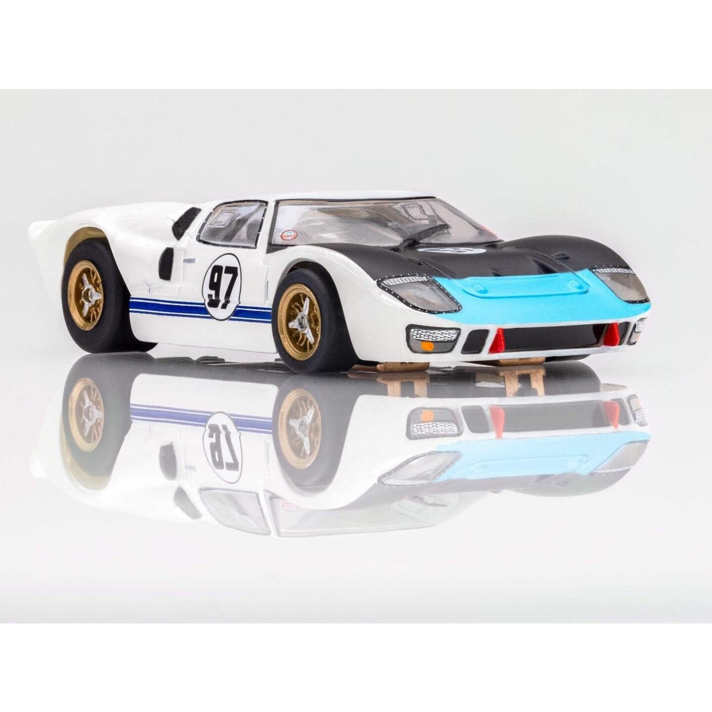 Coche de Slot AFX Ford GT40 MKII #97 Daytona Escala HO