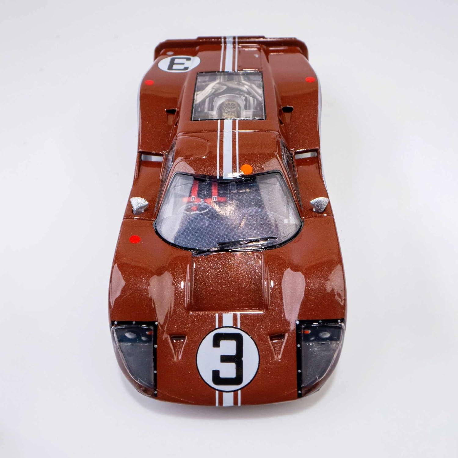 AFX Ford GT40 MKIV #3 Lemans Slot Car 21.6x17.3 cm