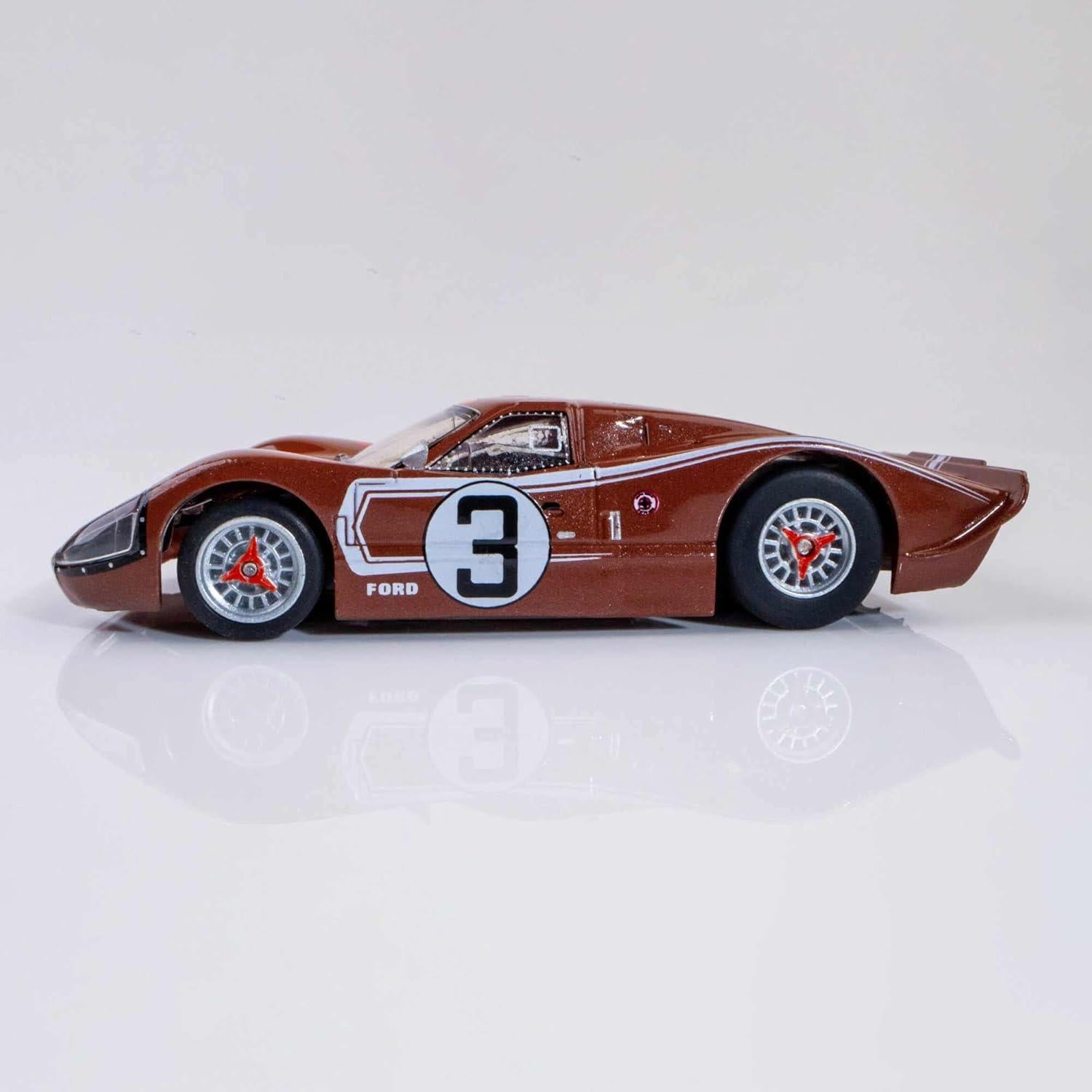 AFX Ford GT40 MKIV #3 Lemans Slot Car 21.6x17.3 cm