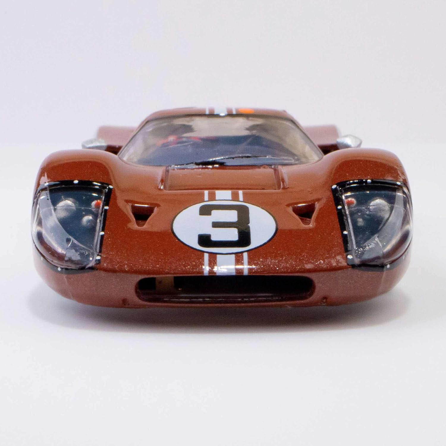 AFX Ford GT40 MKIV #3 Lemans Slot Car 21.6x17.3 cm