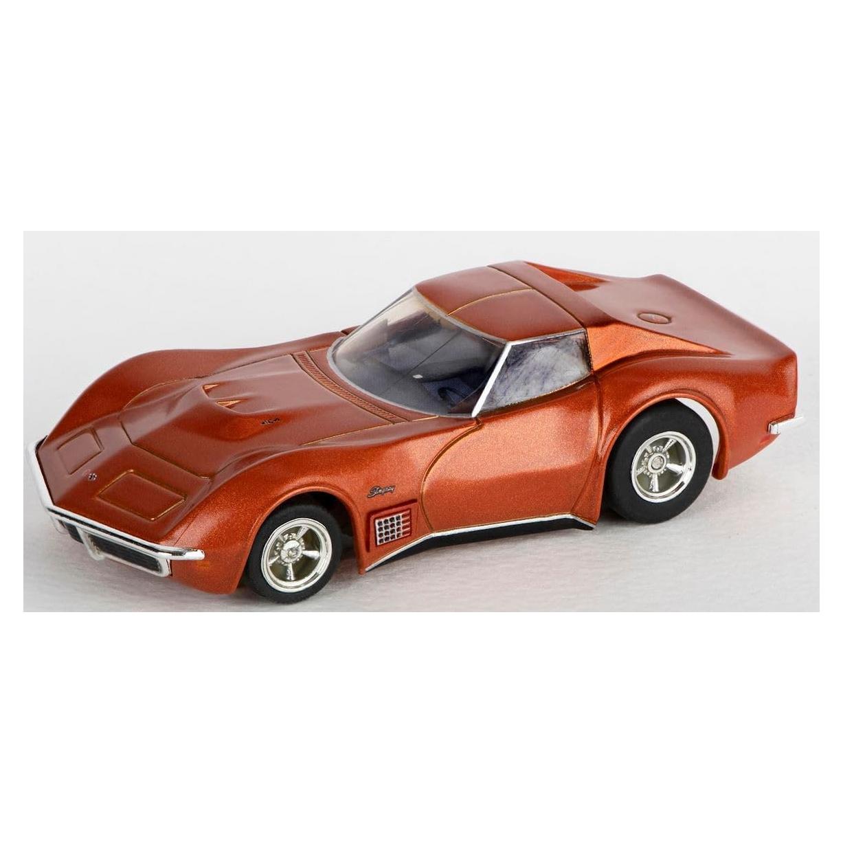 Coche de Slot AFX 1971 Corvette 454 Naranja Metálico HO