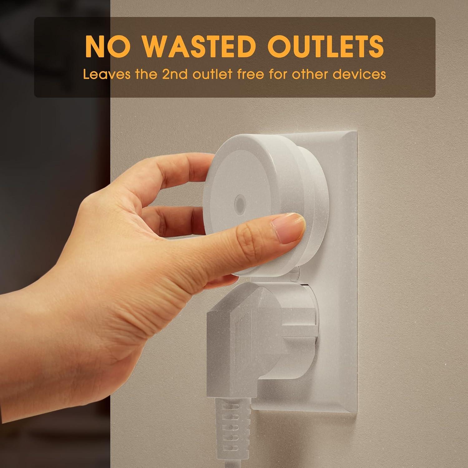 Luces Nocturnas Enchufables Briignite LED 4Pack 3000K