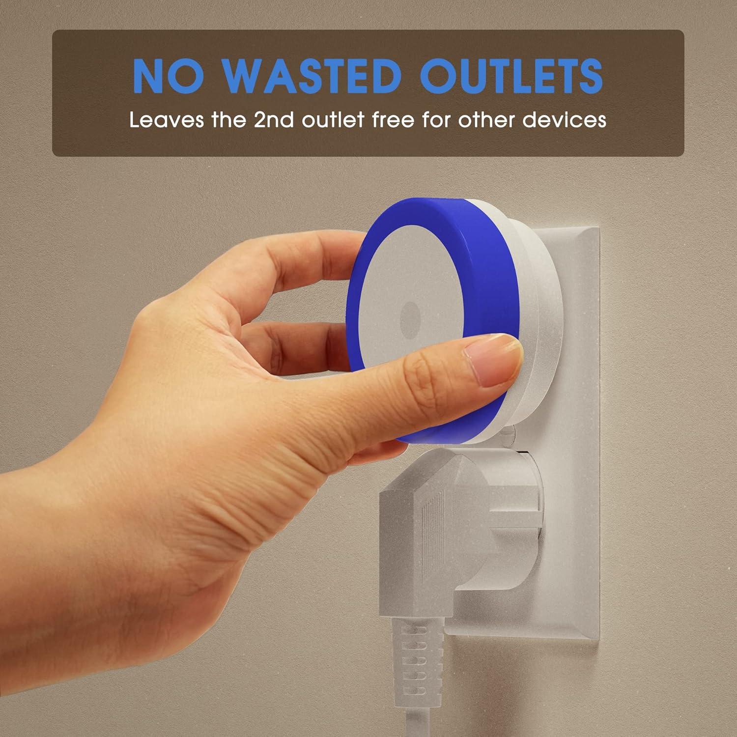 Luz Nocturna LED Briignite Azul 4 Piezas 60 Lúmenes