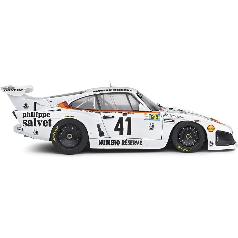 Coche Miniatura Coleccionable Solido 1:18 Porsche 935 Mobydick